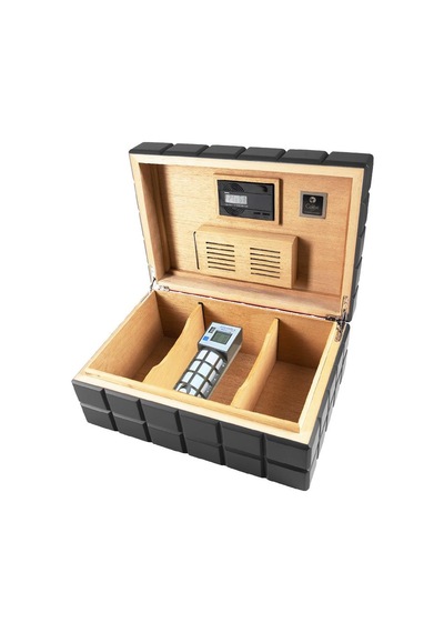 Humidor 125's Colibri Heritage Cigarspa Elk.nemlendiricili Puro Kutusu Siyah
