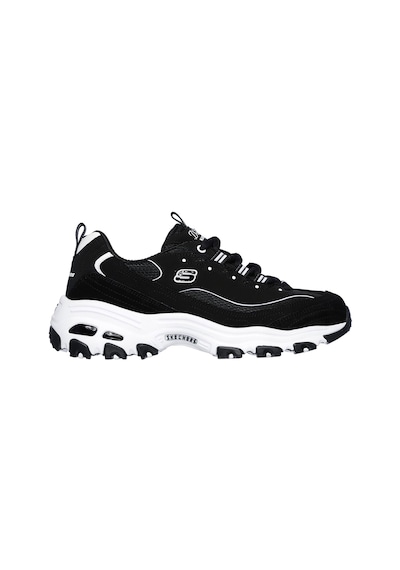 Skechers Dlites March Forward Kadın Günlük Spor Ayakkabı 13148-bkw Siyah