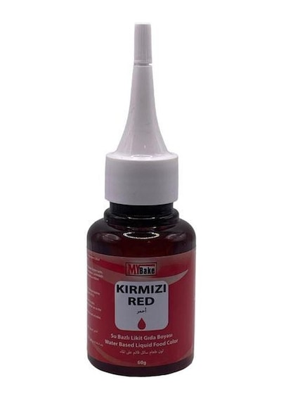 My Bake Su Bazlı Likit Gıda Boyası Kırmızı 60 G