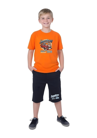 Fyk Kids Kids Erkek Çocuk Yazlık Speeedway Baskılı Alt-üst Takım Turuncu Fyk Kids Kids Erkek Çocuk Yazlık Speeedway Baskılı Alt-üst Takım Turuncu