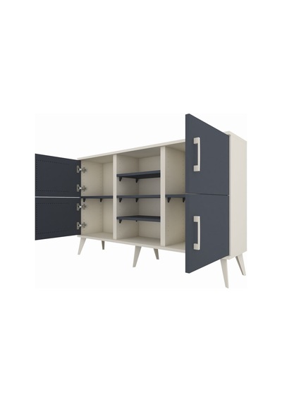 Arges Konsol 5 Raflı 4 Kapaklı 132x30x83 Aytaşı-antrasit/antrasit Antrasit/antrasit Arges Konsol 5 Raflı 4 Kapaklı 132x30x83 Aytaşı-antrasit/antrasit Antrasit/antrasit