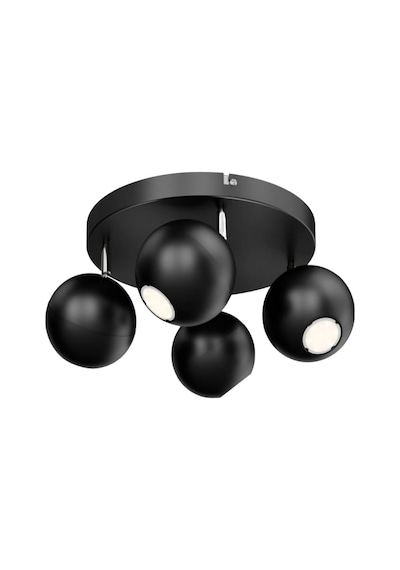 Mylights Spor Led Avize Hareketli Başlık Panasonıc Gün Işığı Ampullü Siyah