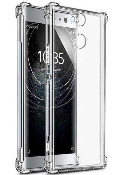 Sony Xperia Xa2 Ultra Kılıf Zore Nitro Anti Shock Silikon Renksiz