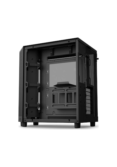 Nzxt H6 Flow CC-H61FB-R1 RGB 3 x 120 MM Atx Oyuncu Kasası Siyah