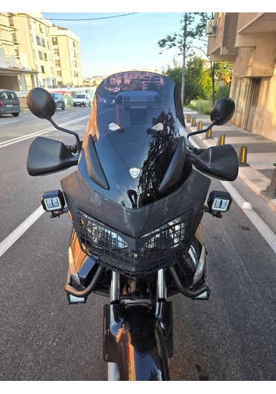 Motocam Honda Varadero Xl 1000 Ön Cam 2004-2011 Model 48cm Siyah Renkli 4mm