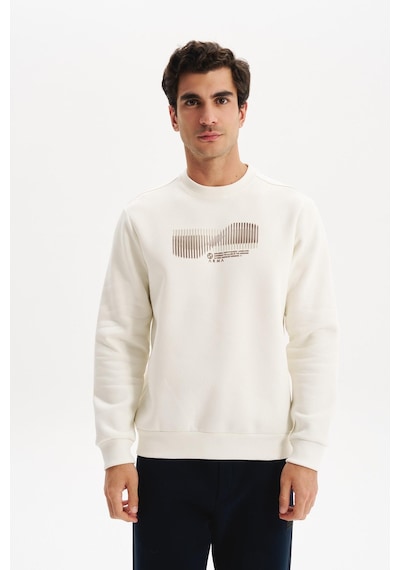 AR-MA Arma Erkek Regular Fit 3 İplik Kalın Kumaş Baskılı Bisiklet Yaka Sweatshirt K30124603002 Ekru AR-MA Arma Erkek Regular Fit 3 İplik Kalın Kumaş Baskılı Bisiklet Yaka Sweatshirt K30124603002 Ekru