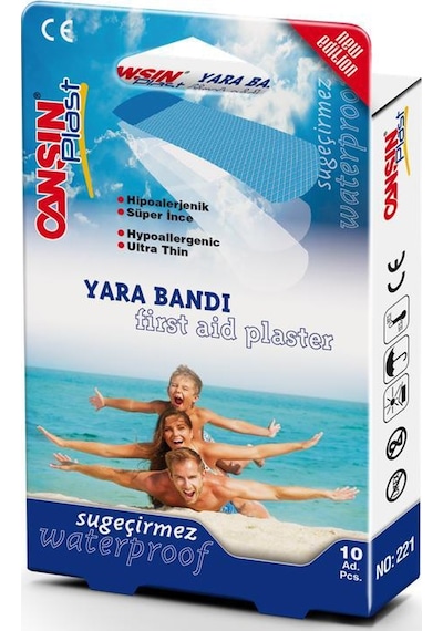 Cansın Plast Su Geçirmez Yara Bandı 100 Adet