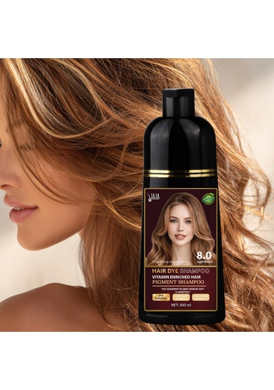 Açık Kumral Saç Şampuanı 8.0 Açık Kumral Light Brown 300 Ml Beyazlar İçin