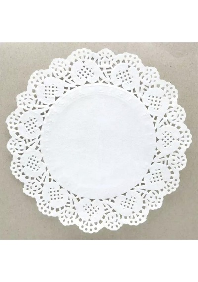 Servis Sunum Dantel Kağıt 18 Cm 100 Lü Pasta, Tatlı, Çay Sunumu Ve Paketleme İçin Diğer
