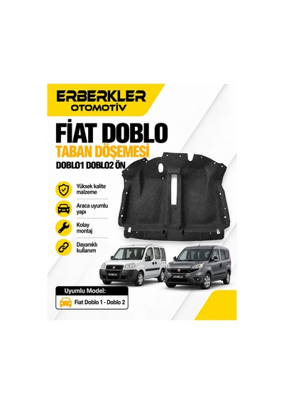 Fiat Doblo Taban Döşemesi Doblo1 Doblo2 Ön - Erb849