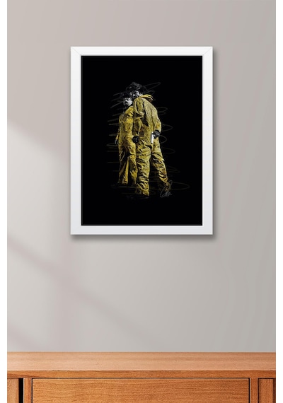 Breaking Bad Çerçeveli Tablo Walter White Jesse Pinkman - Estetik Poster