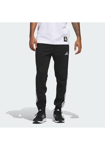 Adidas Essentials 3-stripes Fleece Erkek Polar Eşofman Altı Jd1861 Siyah