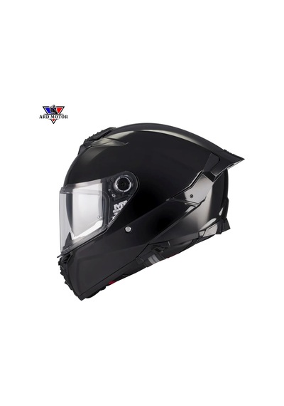 Mt Helmets Thunder 4 R Sv Pure A1 Parlak Siyah Kapalı Kask