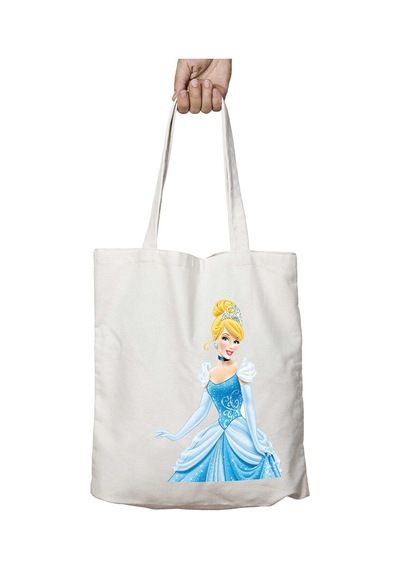 Art Hediye Beautiful-cinderella-png İki Taraf Kalıcı Yıkanabilir Okul Plaj Omuz Bez Çanta Çok Renkli