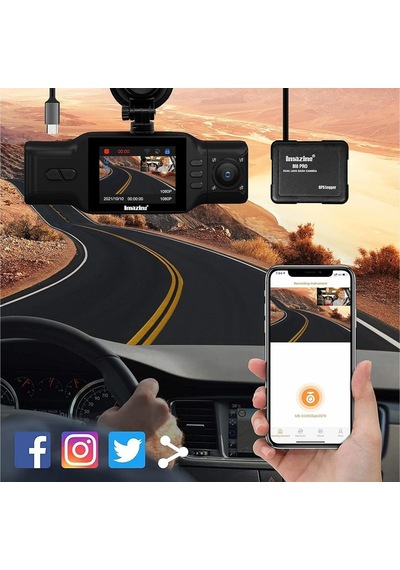 Leerfei 2 Kameralı Araç İçi Kamera Sd Kart Destekli Kamera M8 - Hafıza Kartı Dahil Değildir Leerfei 2 Kameralı Araç İçi Kamera Sd Kart Destekli Kamera M8 - Hafıza Kartı Dahil Değildir
