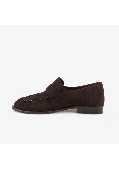 Kemal Tanca Kadın Loafer 495-01 Kahverengi