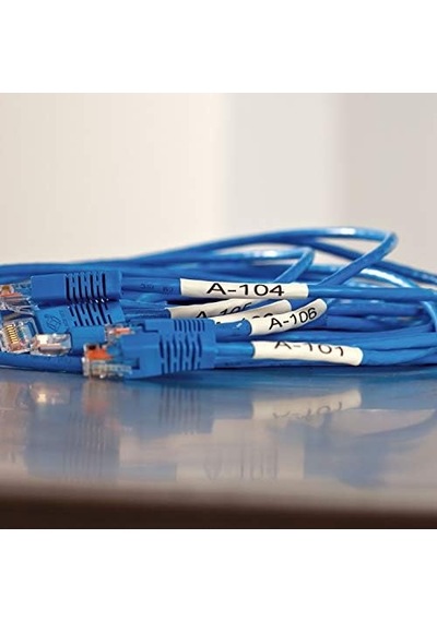 Rhinopro Isıyla Küçülen Serit 6mmx1,5m Beyaz/siyah