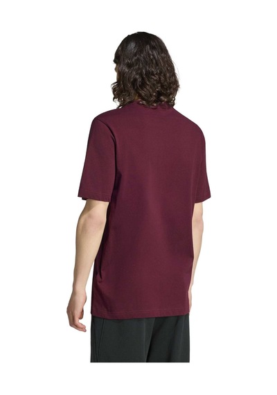 Maroon/black Adidas Erkek Günlük T-shirt M Sl Sj T Kf2403