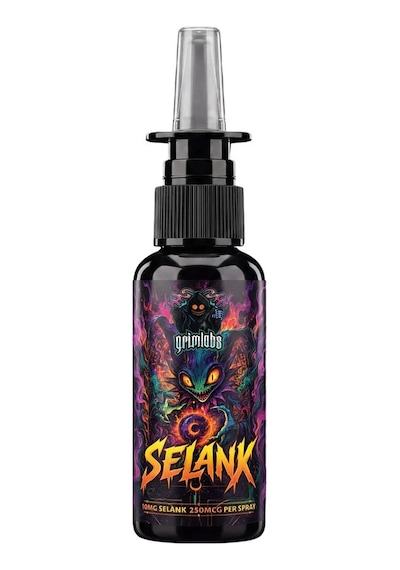 Grımlabs Selank 10mg - 250mcg Per Spray