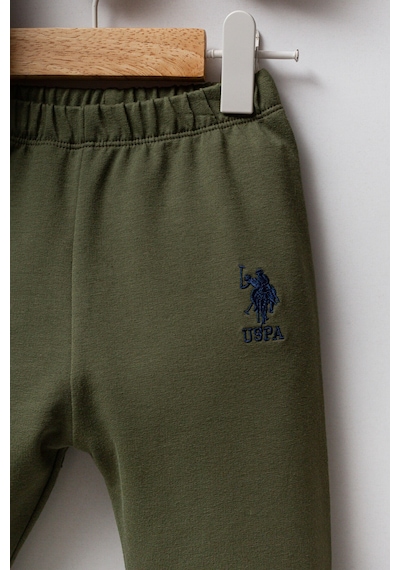 U.S. Polo Assn. Erkek Bebek Haki Takım Haki