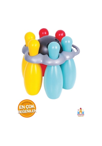 Bowling Seti Oyuncak - Renkli Toplar Ve Pimlerle Sınırsız Eğlence