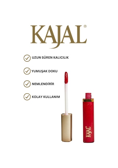Kajal Likit Ruj & Liquid Lipstick No 809 Beyaz