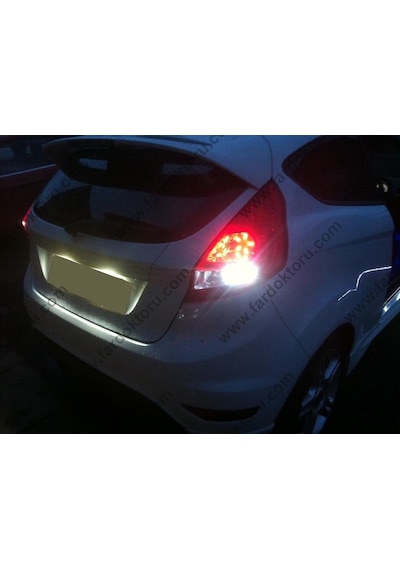 Fardoktoru T15 Led Geri Vites Ampulü Beyaz Güçlü Işik W16W
