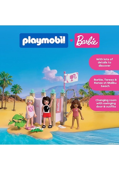 Playmobil X Barbie Beach Dress Up 72124