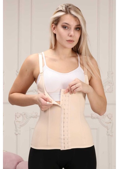 Norcia Sports Askılı Latex Korse Krem - 647861852 Krem - 647861852 Krem