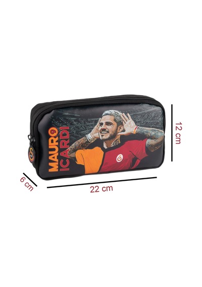 Galatasaray 2 Bölmeli Mauro Icardi Suni Deri Kalemlik 25593