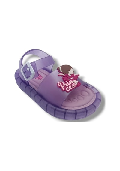 Gezer 00228-26 Princess Süslü Işıklı Anatomik Kız Çocuk Sandalet Lila
