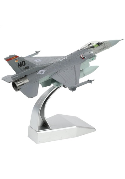 Maket Uçaklar-f16 Savaş Uçağı Ebat 1:100 14 10 5 Cm .