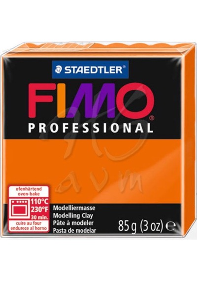 Fimo Professional Doll Art Polimer Kil 85G No 04 Orange