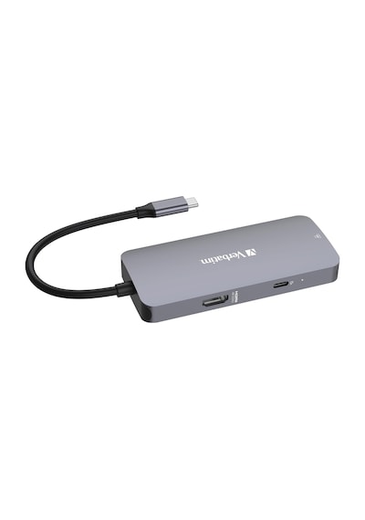 Usb-c Pro Multiport Hub 5'i 1 Arada, Çoklu Bağlantı Noktalı Adaptör, Usb-c, Hdmı, Rj45, Usb-a V