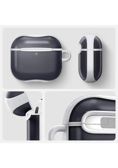 Airpods 4 İle Uyumlu Kılıf Classic C1 Graphite - Acs08645