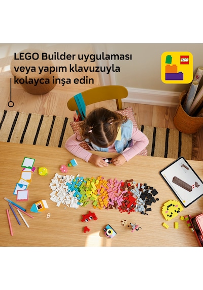 LEGO® Classic Yaratıcı Mutlu Kutu 11042 - 5 Yaş ve Üzeri Çocuklar İçin Hayal Gücünü Geliştiren Yaratıcı Renkli Oyuncak Yapım Seti (680P)
