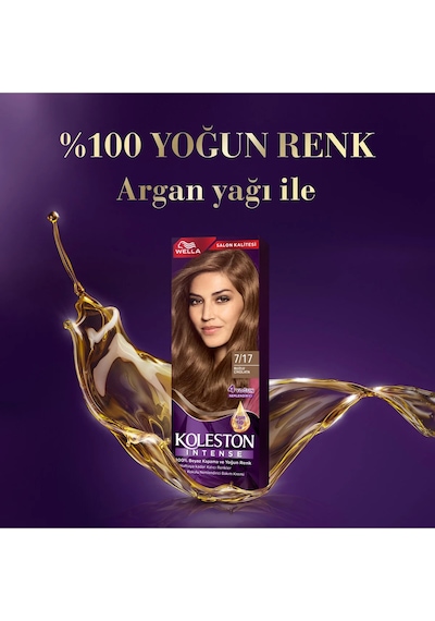 İntense Saç Boyası & No: 7/17 Buzlu Çikolata
