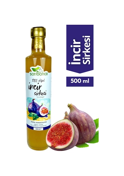 İncir Sirkesi 500 Ml - Organik Doğal Fermantasyon