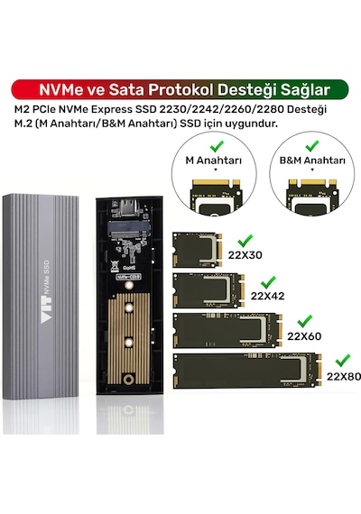 Vıt 512gb Taşınabilir Disk Usb 3.1 Gen 2 Metal Kasa V512gb