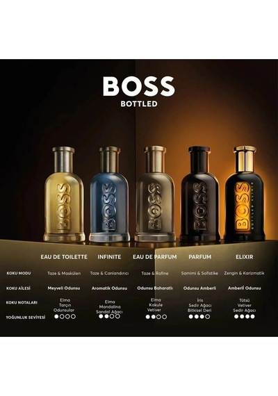 Bottled Elixir Parfum Intense Edp Erkek Parfümü 100 Ml Odunsu
