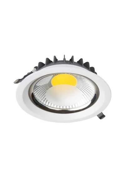 20w Watt Krom Kasa Cob Led 6500k Beyaz Işık