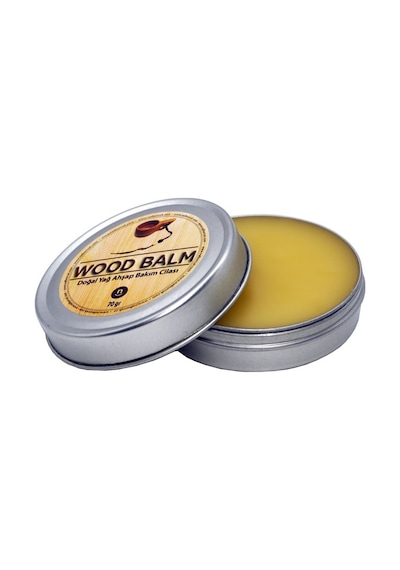 Wood Balm Doğal Yağ Ahşap Kuksa Bakım Kremi Cilası 70 Gr