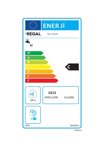 Regal RGL 50 MS 50 L Termosifon