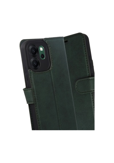 Newface Oppo Reno 14f Trend S Plus Kapaklı Kılıf - Yeşil Yeşil
