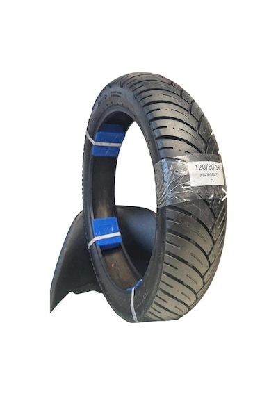 Maruti Tyres 120/80-18 Maxıma Zpmotosiklet Lastiği Tl Tubeless - Dubleks Hero Karizma, Hero T-sport, Falcon Comfort