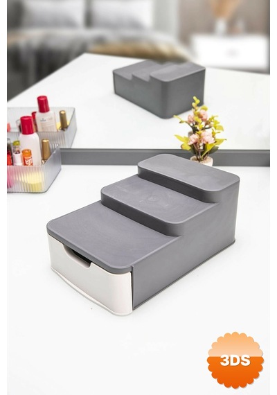 Compact Çekmeceli Ve Standlı Düzenleyici - Makyaj Organizeri