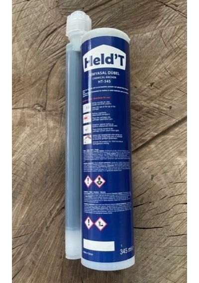 Heldt Kimyasal Dübel Yüksek Kalite Epoksi Kimyasal Dübel 345ml