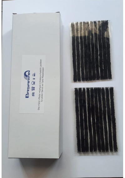 Dubleks Lastik Tamir Fitili, Siyah, 100 Adet/paket , 3x100 Mm