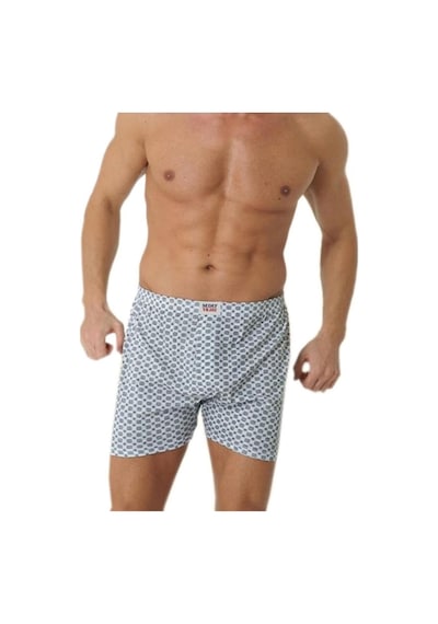 Sedef Yıldızı Iç Giyim Erkek Desenli Pamuklu Boxer Don 6Lı Paket