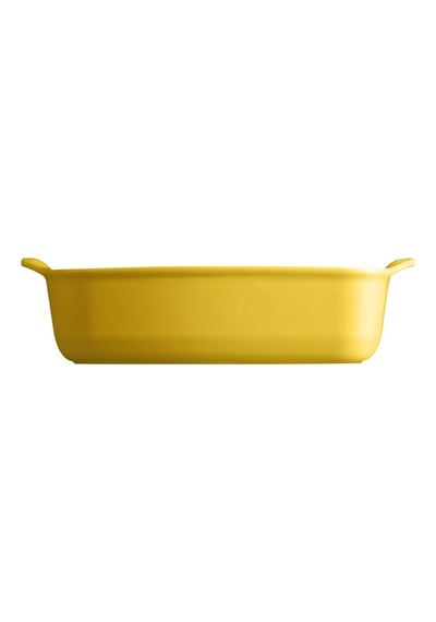 Emile Henry Fırın Kabı Dikdörtgen 22 X 14 Cm - Mat Sarı/provence Yellow Mat Sarı